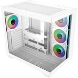 Cooler Master Elite 681 , Tower-Gehäuse weiß, Tempered Glass x 2