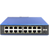 Digitus Industrieller 16+2-Port L2 managed Gigabit Ethernet, Switch 