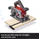 EINHELL Power X-Change Akku-Handkreissäge TE-CS 18/165-2 Li - Solo, 18Volt rot/schwarz, ohne Akku und Ladegerät