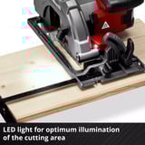 EINHELL Power X-Change Akku-Handkreissäge TE-CS 18/165-2 Li - Solo, 18Volt rot/schwarz, ohne Akku und Ladegerät