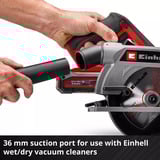 EINHELL Power X-Change Akku-Handkreissäge TE-CS 18/165-2 Li - Solo, 18Volt rot/schwarz, ohne Akku und Ladegerät