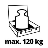 EINHELL Systemkoffer E-Case Tower, Werkzeugwagen schwarz/rot, 1x E-Case L, 2x E-Case S