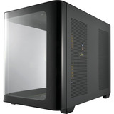 FSP S380, Tower-Gehäuse schwarz, Tempered Glass x 2
