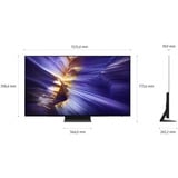 SAMSUNG 55" OLED S92F (GQ55S92FAEXZG), OLED-Fernseher 138 cm (55 Zoll), schwarz/titan, UltraHD/4K, Vision AI, PVR, Twin-Tuner, 100Hz Panel