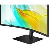 Samsung ViewFinity S65UC S34C652UAU, LED-Monitor 86 cm (34 Zoll), schwarz, UWQHD, VA, Curved, AMD Free-Sync, HDMI, DP, USB-C, 100Hz Panel