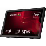 ViewSonic TD2423, LED-Monitor 59.9 cm (23.6 Zoll), schwarz (matt), FullHD, VA, HDMI, DVI, VGA, USB-Hub