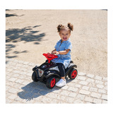 BIG Bobby Car Classic Little Rocker, Rutscher schwarz/rot