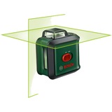 Bosch Kreuzlinienlaser UniversalLevel 360 Premium Set grün/schwarz, grüne Laserlinien, Reichweite Ø 24 Meter