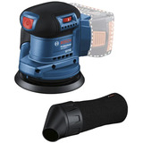 Bosch Professional Akku-Exzenterschleifer GEX 185-LI Professional solo, 18Volt blau/schwarz, ohne Akku und Ladegerät, Ø 125mm, in L-BOXX