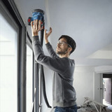 Bosch Professional Akku-Exzenterschleifer GEX 185-LI Professional solo, 18Volt blau/schwarz, ohne Akku und Ladegerät, Ø 125mm, in L-BOXX