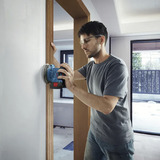 Bosch Professional Akku-Exzenterschleifer GEX 185-LI Professional solo, 18Volt blau/schwarz, ohne Akku und Ladegerät, Ø 125mm, in L-BOXX
