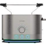 Cecotec Toaster Shine&Toast Double edelstahl, 850 Watt, für 2 Scheiben Toast
