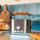 Cecotec Toaster Shine&Toast Double edelstahl, 850 Watt, für 2 Scheiben Toast