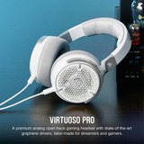 Corsair VIRTUOSO PRO, Gaming-Headset weiß, 3.5 mm Klinke