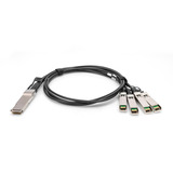 Digitus 40G QSFP+ to 4XSFP+ Direct Attach Kabel 3m 
