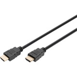 Digitus HDMI Premium High Speed Anschlusskabel, mit Ethernet, UHD 4K schwarz, 3 Meter
