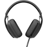 Logitech Zone Vibe Wireless, Headset graphit, UC-Version mit USB-C-Dongle