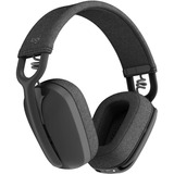 Logitech Zone Vibe Wireless, Headset graphit, UC-Version mit USB-C-Dongle