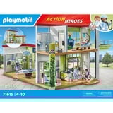 PLAYMOBIL 71615 Action Heroes Modernes Krankenhaus, Konstruktionsspielzeug 