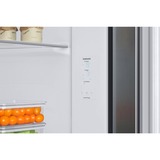 SAMSUNG RS6GCG853ES9EG, Side-by-Side edelstahl, AI Energy Mode, Twin Cooling+, Wassertank
