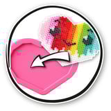 Simba Art & Fun Beadbag Heart, Basteln 