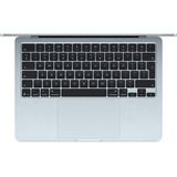 Apple MacBook Air 34,5 cm (13,6") 2025 CTO, Notebook hellblau, 24 GB, 512 GB (512 GB SSD), M4, MacOS, Deutsch
