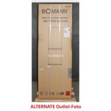Bomann KG 7353, Kühl-/Gefrierkombination edelstahl