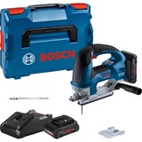 Bosch Akku-Stichsäge GST 18V-155 BC Professional, 18Volt blau/schwarz, 2x Akku ProCORE18V 4,0Ah, in L-BOXX