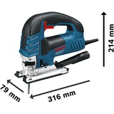 Bosch Stichsäge GST 150 BCE blau, L-BOXX, 780 Watt