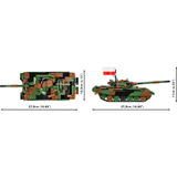 COBI T-72M1R (PL/UA), Konstruktionsspielzeug Maßstab 1:35