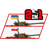 COBI T-72M1R (PL/UA), Konstruktionsspielzeug Maßstab 1:35