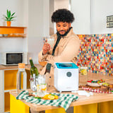 Cecotec Chillin' Ice 1200 Go Eiswürfelbereiter, Eismaschine weiß, 120 Watt