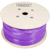 Digitus Professional Cat.6 F/UTP Verlegekabel simplex, Eca violett, 305 Meter Trommel
