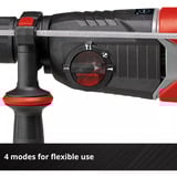 EINHELL Professional Akku-Bohrhammer TP-HD 18/26 D Li BL - Solo, 18Volt schwarz/rot, ohne Akku und Ladegerät, in E-Case