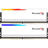 G.Skill DIMM 32 GB DDR5-6800 (2x 16 GB) Dual-Kit, Arbeitsspeicher weiß, F5-6800J3445G16GX2-RM5RW, Ripjaws M5 RGB, INTEL XMP