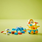 LEGO 10448 DUPLO Town Tiere auf Rädern 3-in-1-Set, Konstruktionsspielzeug 