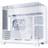 Lian Li O11 Vision-M , Tower-Gehäuse weiß, Tempered Glass x 3