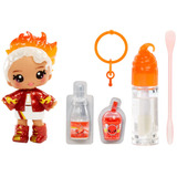 MGA Entertainment Yummiland Lip Gloss Doll Serie 2 - Amber Cinnamon, Puppe 
