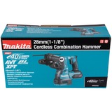 Makita Akku-Kombihammer HR003GZ XGT, 40Volt, Bohrhammer blau/schwarz, ohne Akku und Ladegerät