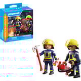 PLAYMOBIL 71885 DuoPack Feuerwehr, Konstruktionsspielzeug 