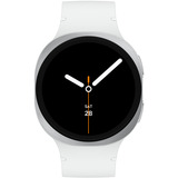 SAMSUNG Galaxy Watch8, Smartwatch silber, 44 mm, Sport Band M/L