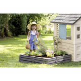 Smoby Life Spielhaus Square + Sandkasten, Gartenspielgerät 