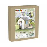 Smoby Life Spielhaus Square + Sandkasten, Gartenspielgerät 