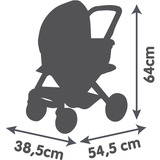 Smoby Maxi-Cosi Puppenwagen 3-in-1 beige