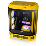 Thermaltake CT120 EX Reverse ARGB Sync PC Cooling Fan Bumblebee, Gehäuselüfter gelb, 3er-Pack, 120 mm