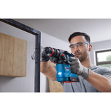 Bosch Professional Akku-Bohrhammer GBH 18V-18 X Professional solo, 18Volt blau/schwarz, ONECHUCK, ohne Akku und Ladegerät, in L-BOXX