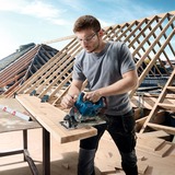 Bosch Professional Akku-Handkreissäge GKS 18V-57-2 Professional solo blau/schwarz, ohne Akku und Ladegerät