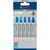 Bosch Stichsägeblatt T 118 GFS Basic for Inox, 83mm 5 Stück