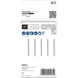 Bosch Stichsägeblatt T 118 GFS Basic for Inox, 83mm 5 Stück