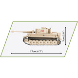 COBI PzKpfw VI Tiger 131, Konstruktionsspielzeug Maßstab 1:48